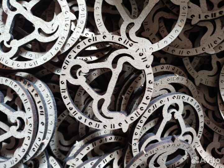 Продам деревянные заготовки для Брелков