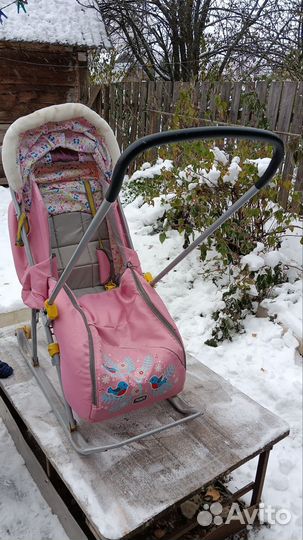 Коляска санки