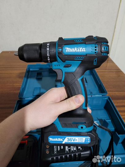 Шуруповерт makita аккумуляторный щеточный 36v