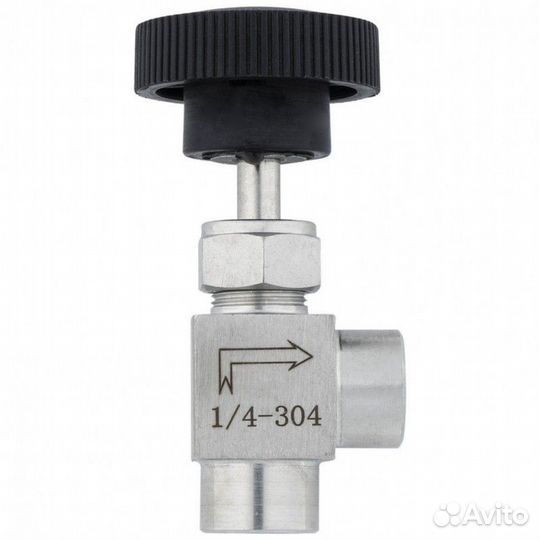 Кран игольчатый под трубку обжимной в ассортименте