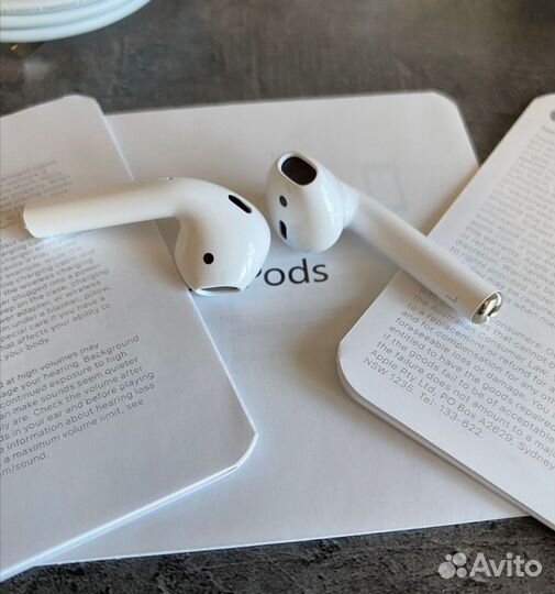 Беспроводные наушники apple airpods 2