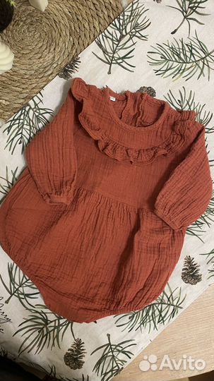 Боди муслиновый