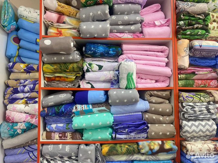 Ткань детская для постельного Поплин Авито