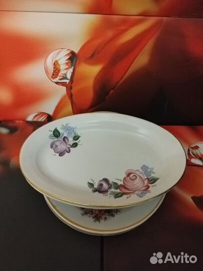 Тарелки большие СССР