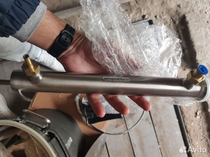 Дистиллятор колонный. Богатый комплект на 1,5