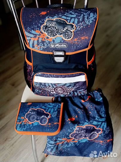 Ранец, мешок для обуви и пенал