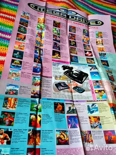 Ориг.мануалы Sega MegaDrive/Genesis