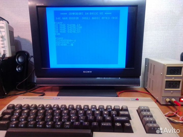 Commodore 64 (без бп) + Commodore 1541 FDD