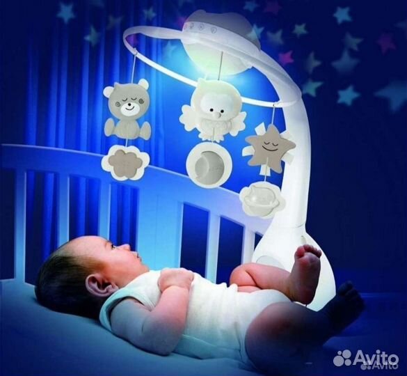 Музыкальный мобиль трансформер 3в1