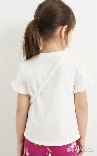 Футболка для девочки с сумочкой ca 110 оригинал
