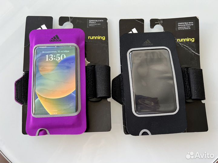 Чехол на руку для бега adidas для смартфона, новый