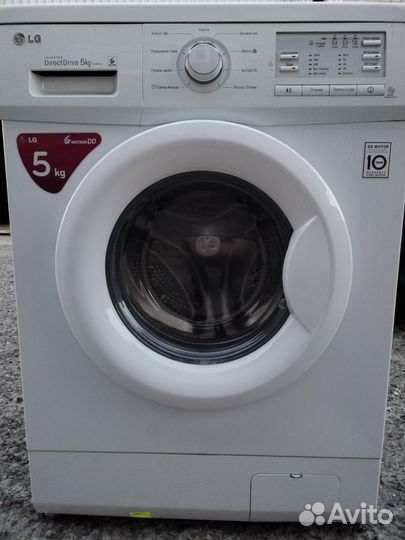 Стиральная машина бу lg 5 кг