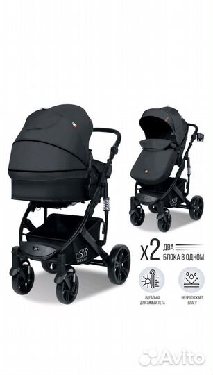 Коляска трансформер 2 в 1