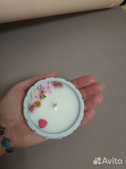 Ароматические свечи из соевого воска