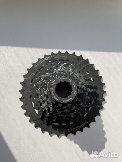 Кассета и манетки shimano картека руль 31.8