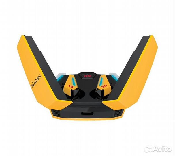 Компьютерная гарнитура Edifier GX07 желтый/черный