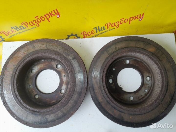 Диск тормозной задний Hyundai Elantra седан G4ED