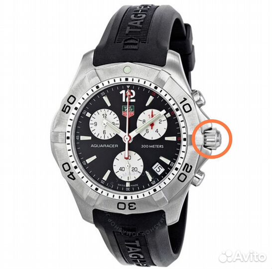 Заводная головка на часы TAG Heuer Оригинал