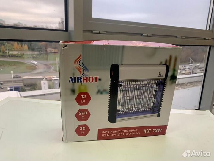 Лампа инсектицидная ловушка airhot IKE-12W