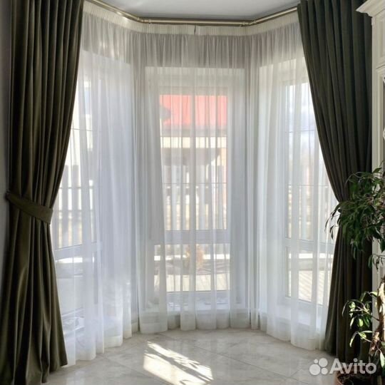 Классические шторы на заказ