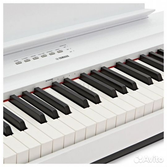 Цифровое пианино Yamaha P-125a WH Белое