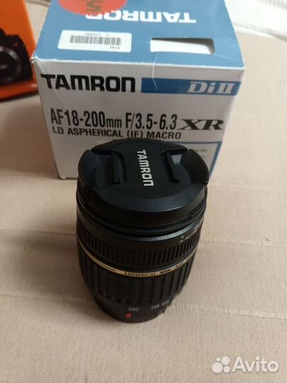 Фотоаппарат SonyA450+объектив TamronAF18-200+сумка