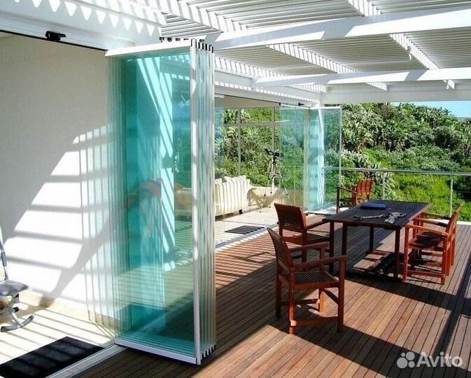 Панорамное остекление книжка