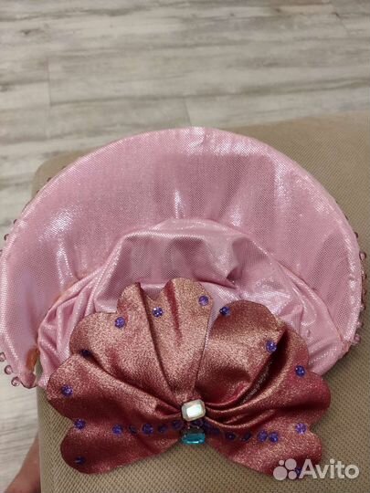 Кокошник ручной работы на возраст 6-8 л