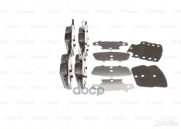 Колодки тормозные дисковые задние 0986494839 09