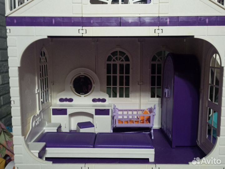 Домик кукольный усадьба конфетти огонек
