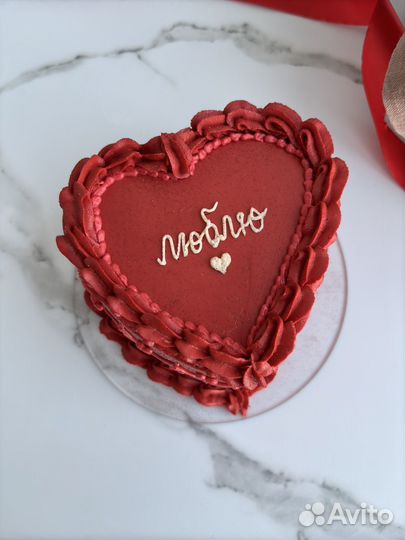 Бенто торт на 14 февраля