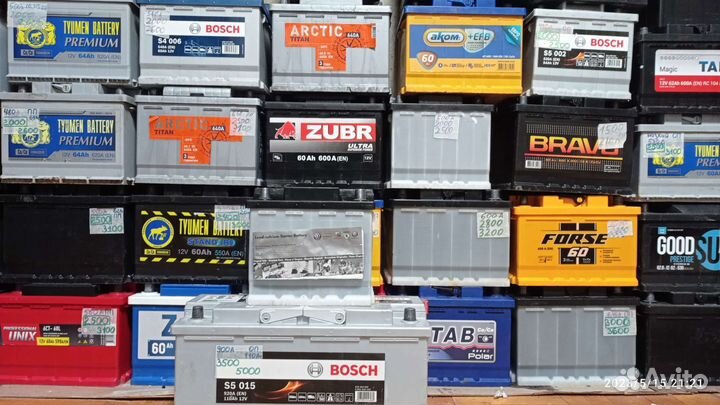 Б/у аккумулятор на WAG иномарку 