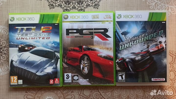 Гонки на дисках для Xbox 360