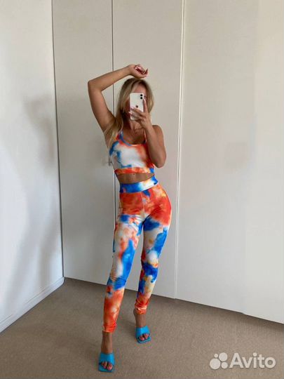 Костюм для йоги и фитнеса