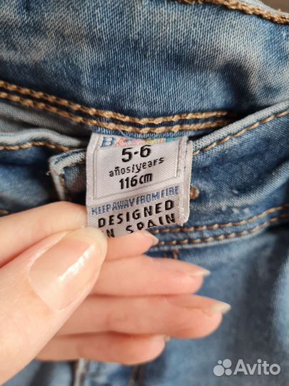 Джинсовые шорты для девочки