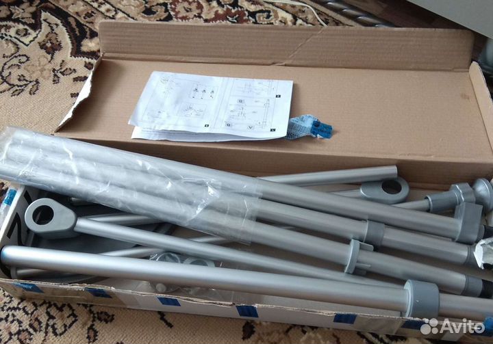 Стойка полотенце держатель с полкой