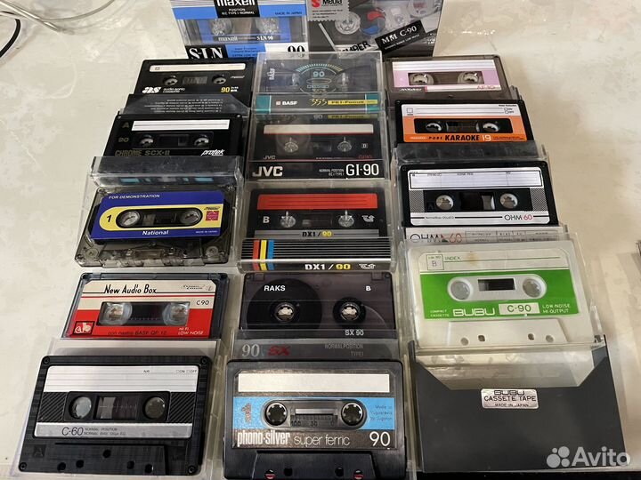 Кассеты новые запечатанные