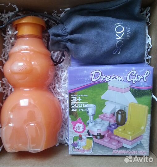 Подарочный набор с конструктором