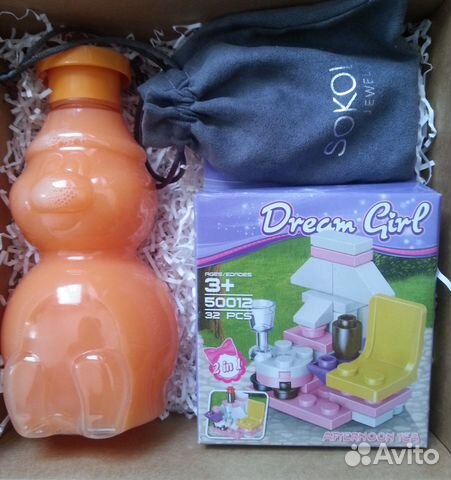 Подарочный набор с конструктором