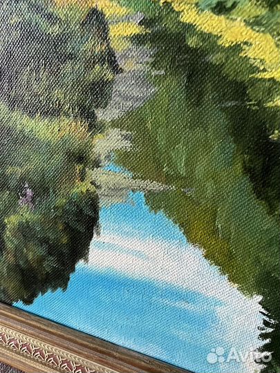 Картина маслом, не печать.57см на 67