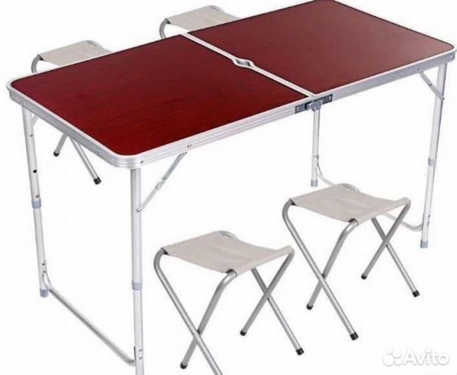 Стол туристический+4 стула