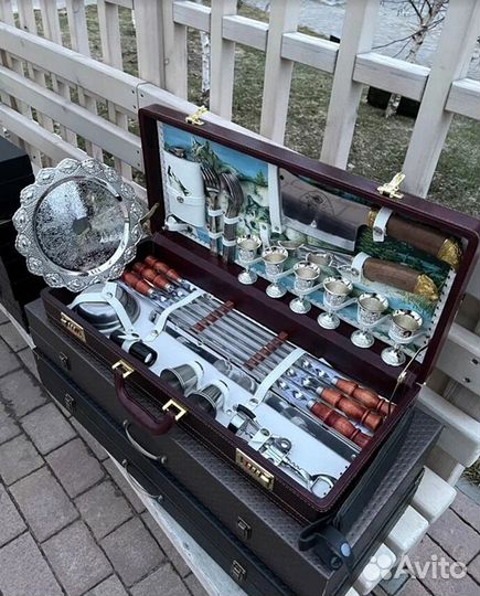 Шашлычный подарочный набор