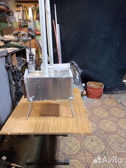 Теплообменник для зимней палатки алюминевый