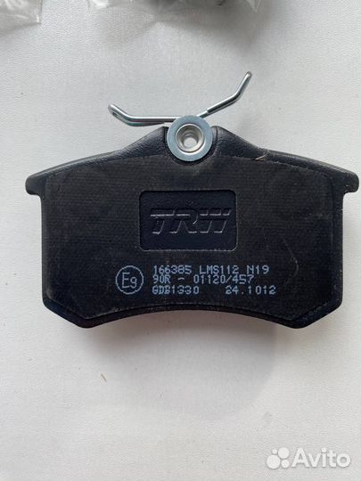 Тормозные колодки Skoda Octavia