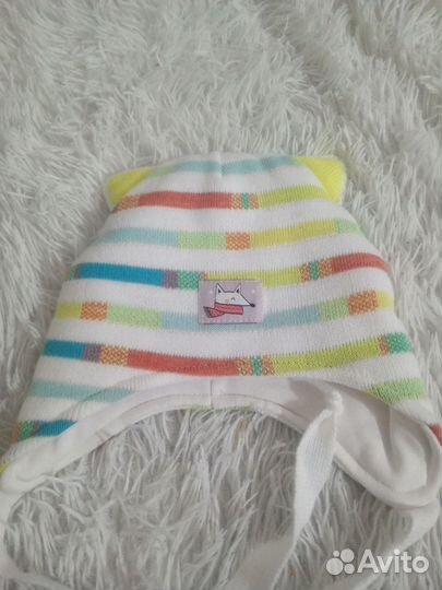 Шапка для девочки 1-3л новая зимняя