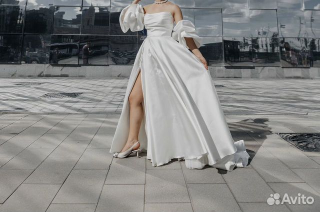 Свадебное платье (без фаты) объявление продам