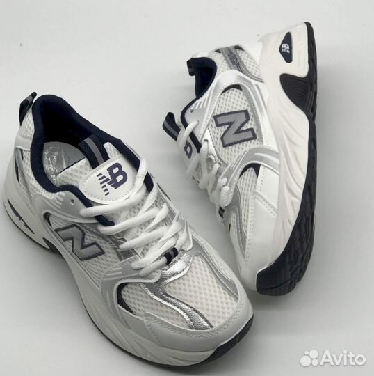 Кроссовки New Balance 530 Белого Цвета 36-41