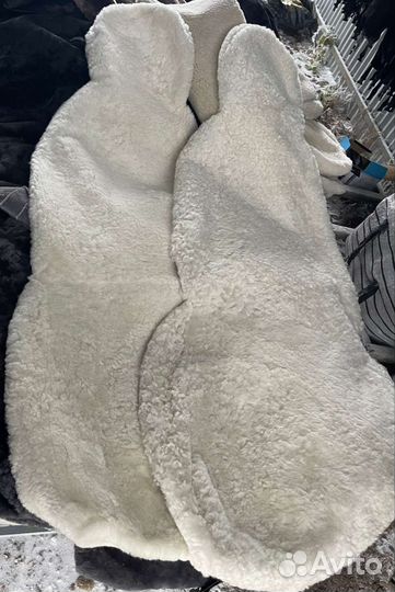 Накидки меховые из натур. овчины, чехлы, коврик