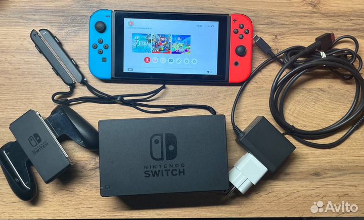 Nintendo switch 2 rev прошитая чип