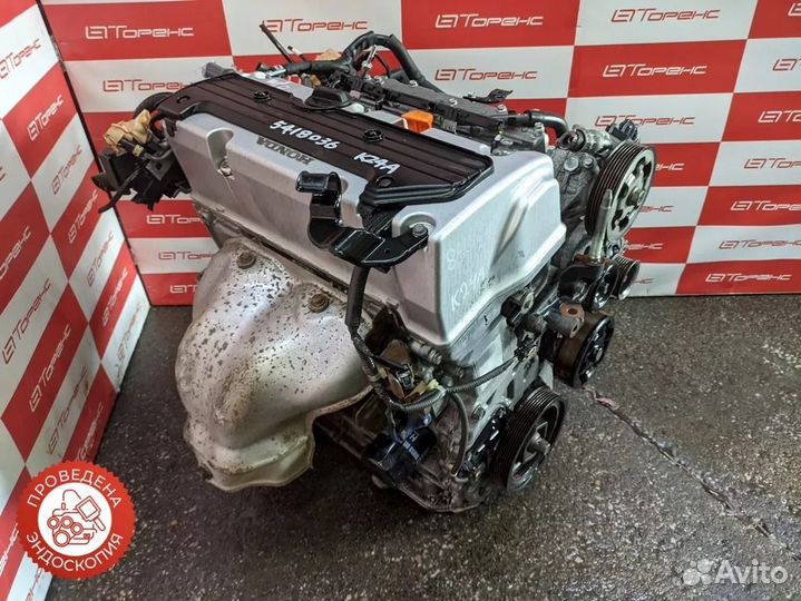 Двигатель honda K24A odyssey RB1 / RB2 2WD